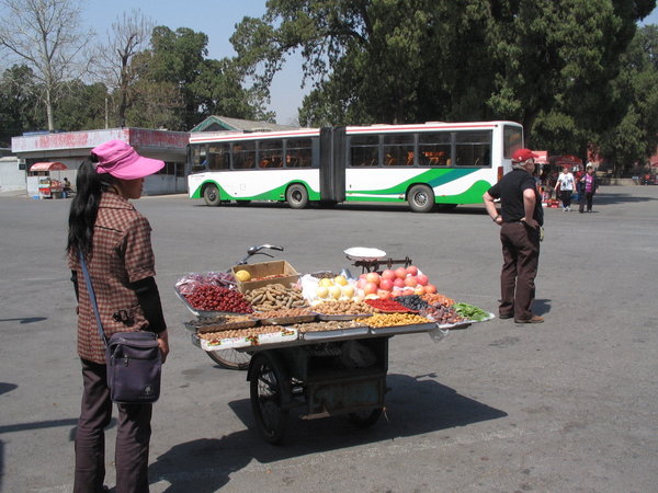 a local street vendor