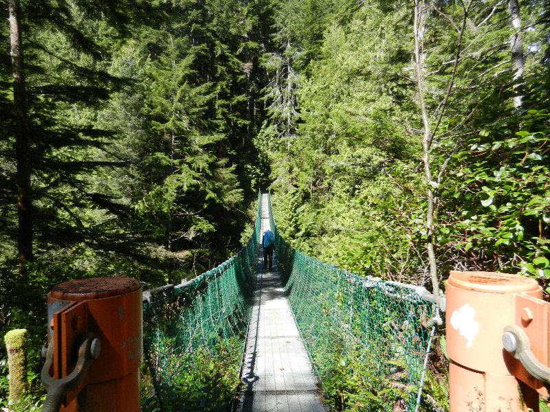 Loss Creek Suspension Bridge