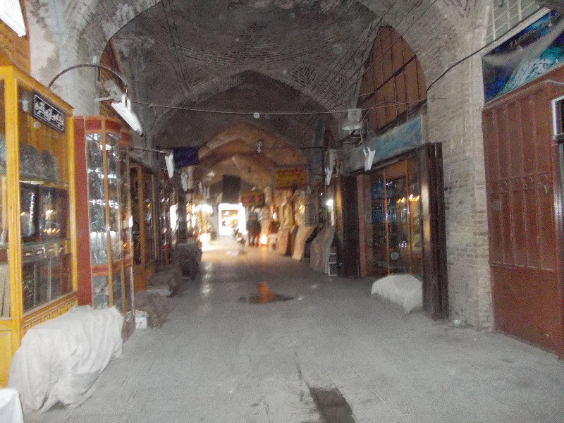Bazaar near central square in Ishafan