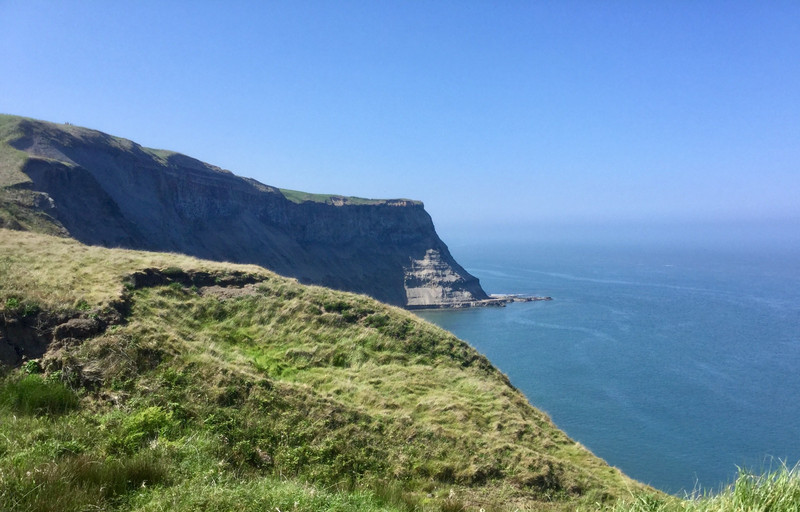 North Sea Cliff side walk