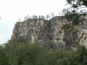 Gorge wall