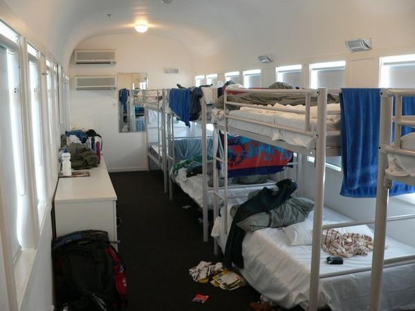 Inside my railway carriage dorm