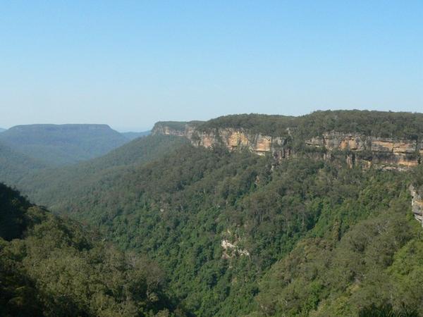 View from Fitzroy Falls