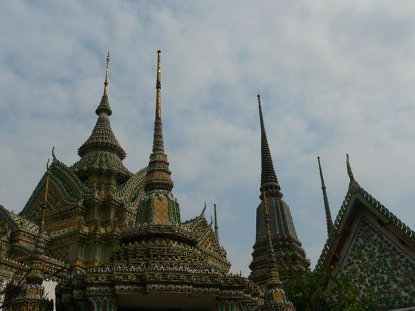 Towers at Wat Pho