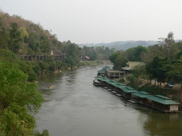 River Kwai and Wang Po viaduct