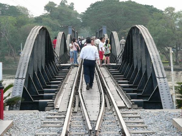 The bridge over the River Kwai