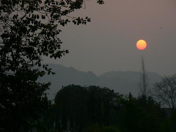 Kanchanaburi sunset