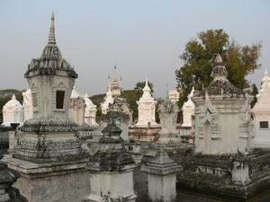 Reliquaries at Wat Suan Dork