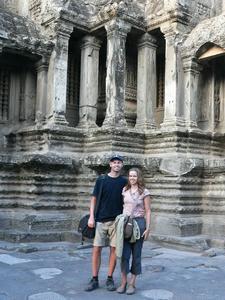 LA Woman and I at Angkor Wat