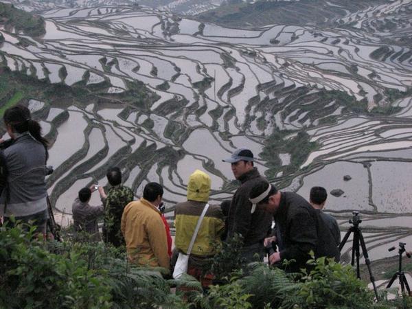 Rice terraces at Duo Yi Shu
