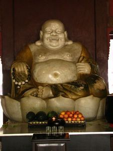 Fat laughing Buddha