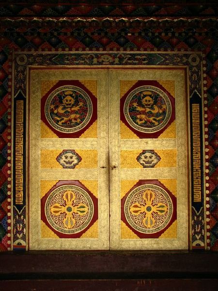 Door at Sezhi Monastery