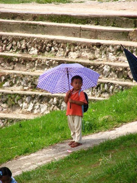 Umbrella boy