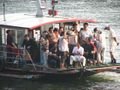 Crowded boat on Li River