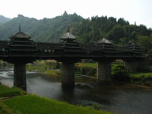 Wind-and-rain bridge