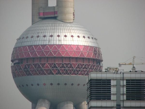 Oriental Pearl TV Tower detail