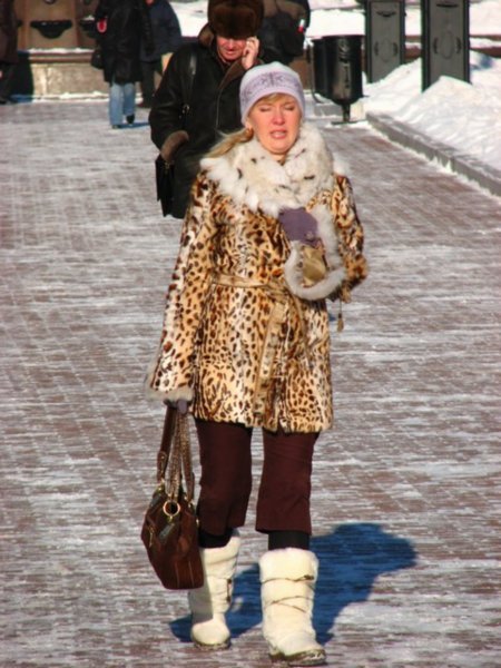 Irkutsk winter garb