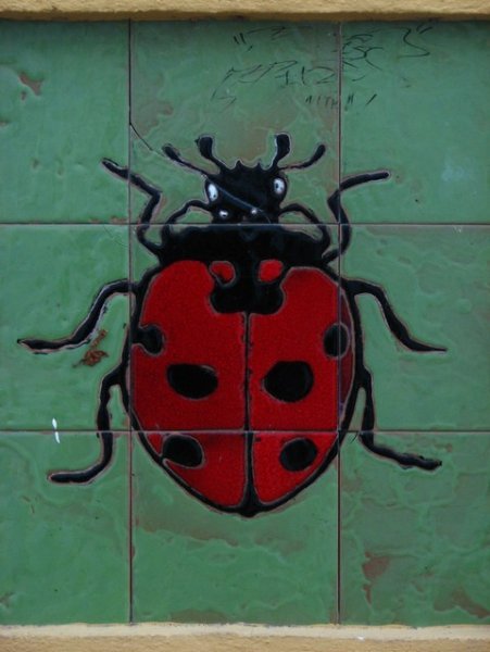 Ladybird tiles