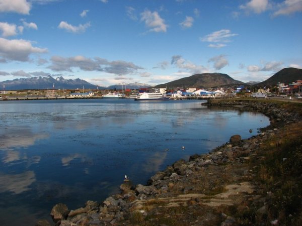 Beagle Channel and town