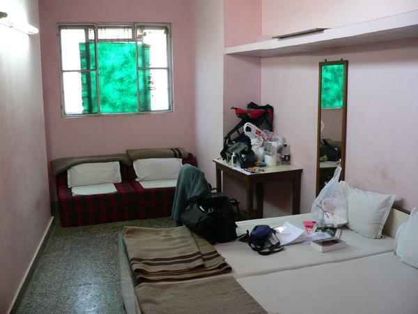 My room at the Hotel Namaskar