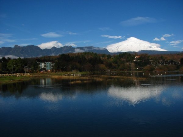 Volcan Villarrica and Lago Villarrica