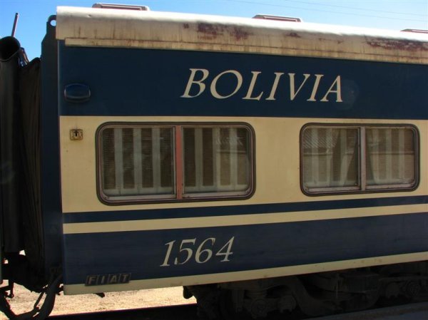 The train from Villazon to Uyuni