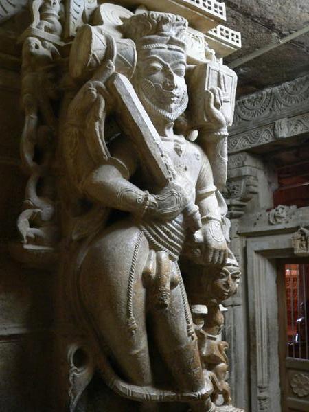 Jain temple carving