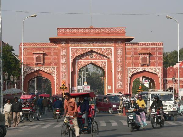 Gate to the Pink City