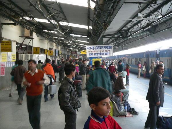 Waiting for the train to Amritsar