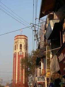 The clock tower in Dehra Dun