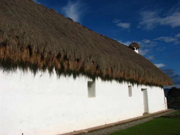 Thatched roof chapel