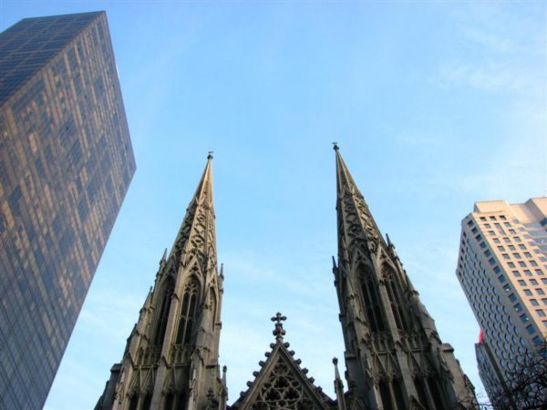St Patrick's Cathedral and neighbours