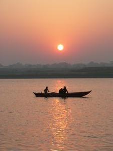 Sunrise on the Ganges