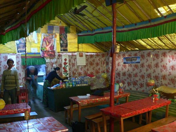Fujya Green tent restaurant