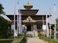 Bhutanese temple entrance