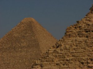 Pyramids of Khufu and Khafre
