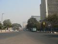 The wide streets of Calcutta