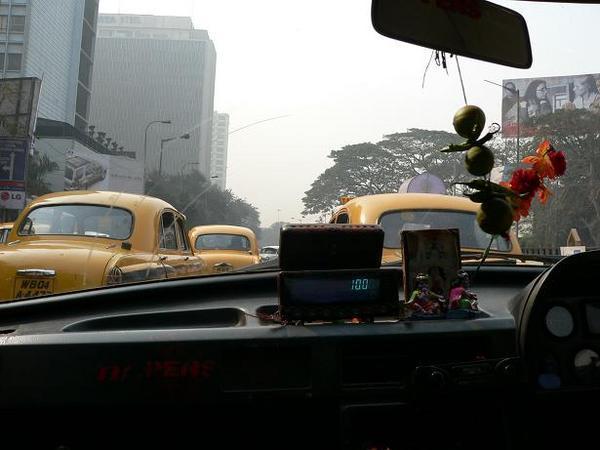 My taxi on the way to the Botanical Gardens