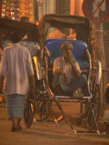 Human rickshaw