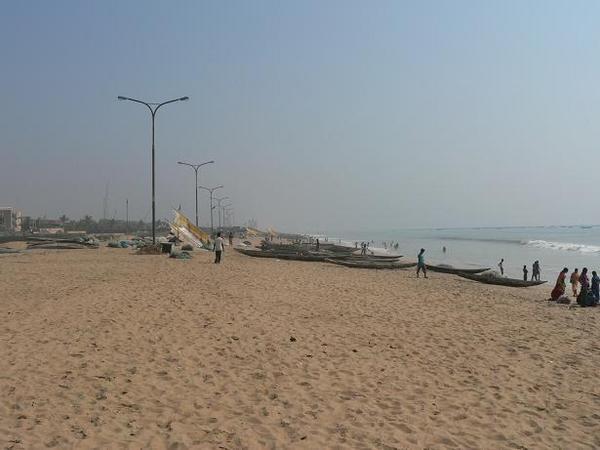 The beach at Puri