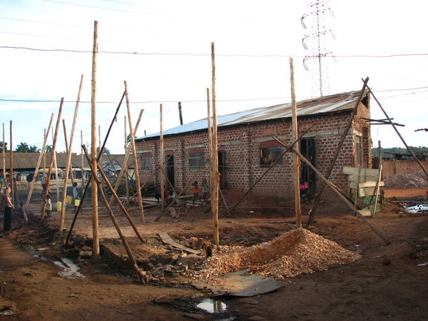 Kiro Ndeeba School under construction