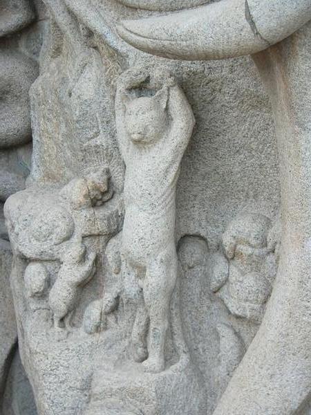 Arjuna's Penance bas relief
