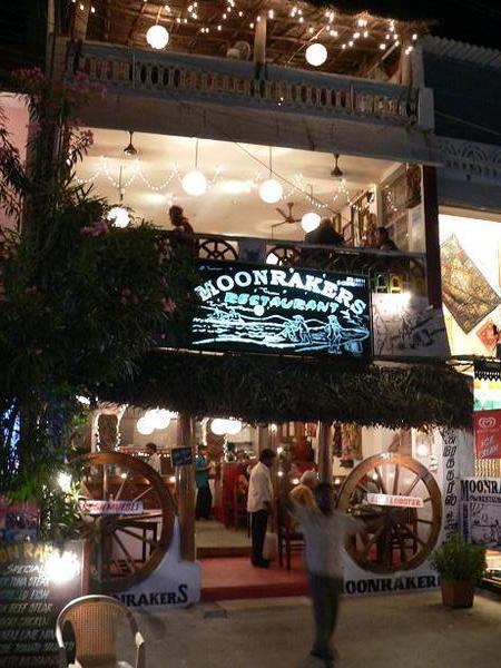 Moonrakers Restaurant in Mamallapuram