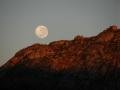 Moonrise over Chambe Peak