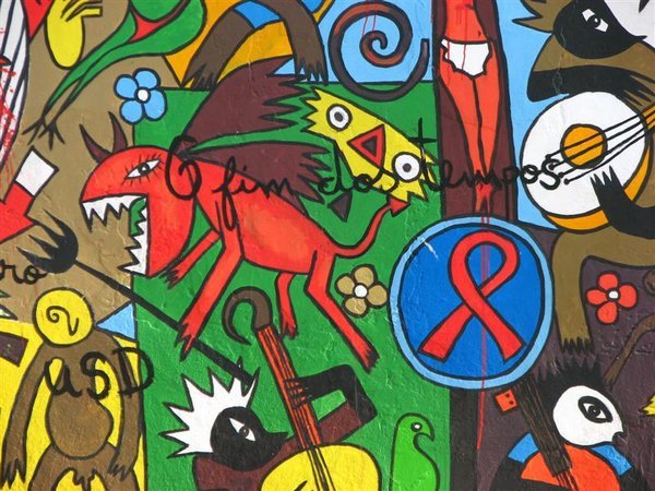 HIV/AIDS mural