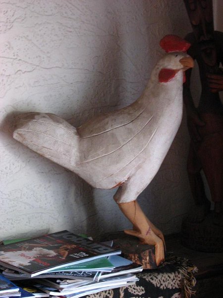 Wooden cock