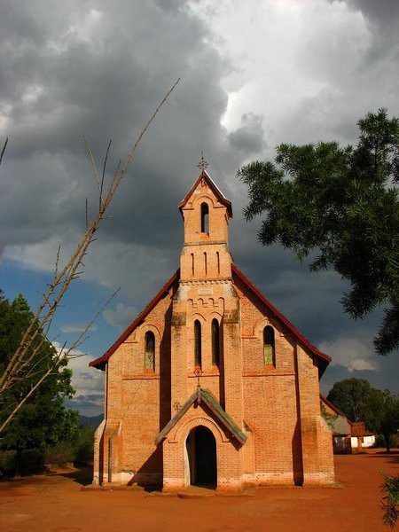 Church before the storm