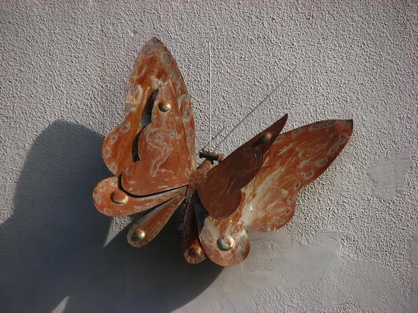 Butterfly sculpture