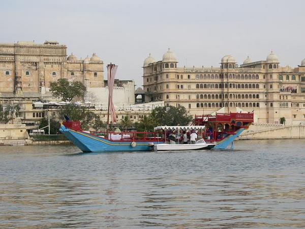Lake Palace boat