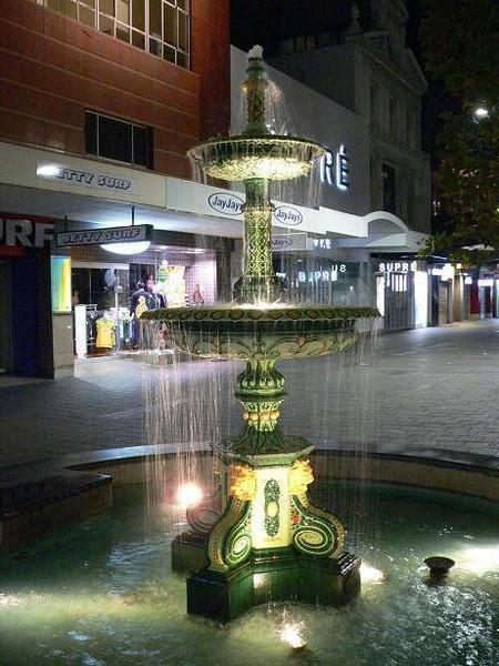 City centre fountain